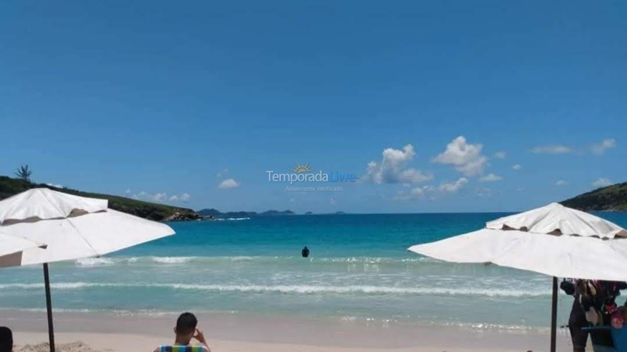Apartamento para aluguel de temporada em Arraial do Cabo (Prainha)