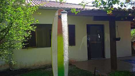 Casa de playa con huerto