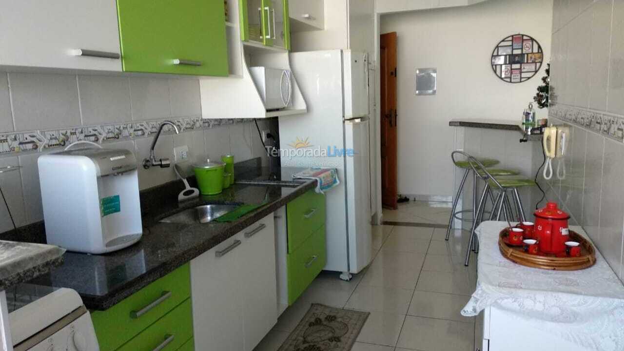 Apartment for vacation rental in Praia Grande (Vila Tupi)