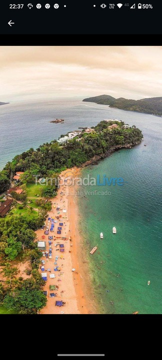 Casa para alquiler de vacaciones em Ubatuba (Santa Rita)