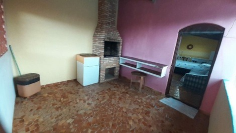 Área da churrasqueira do sobradinho