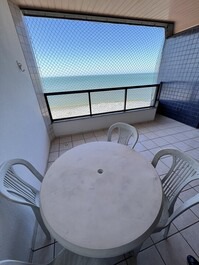 3 habitaciones frente al mar Praia do Morro - Kiosco 09 y 10 con pantalla