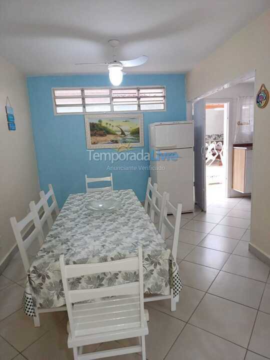 Casa para alquiler de vacaciones em Ubatuba (Praia Grande)