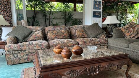 BEAUTIFUL HOUSE IN JUQUEHY 200 M FROM THE BEACH WITH POOL - SÃO SEBASTIÃO