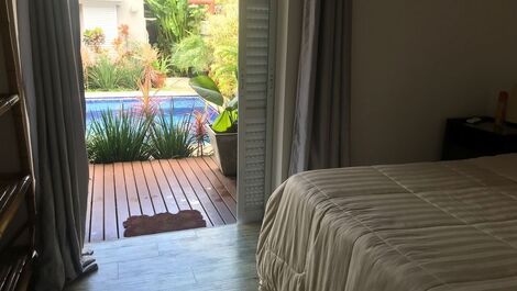 BEAUTIFUL HOUSE IN JUQUEHY 200 M FROM THE BEACH WITH POOL - SÃO SEBASTIÃO