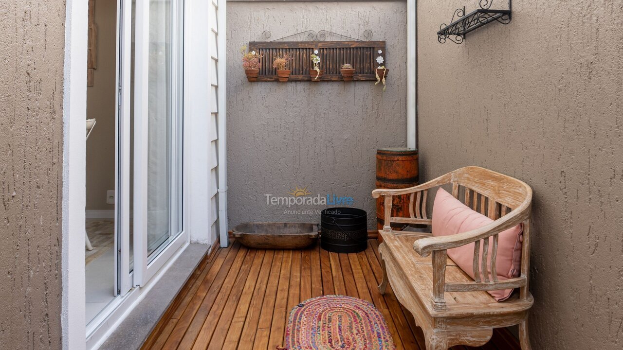 Apartment for vacation rental in Canela (Centro)