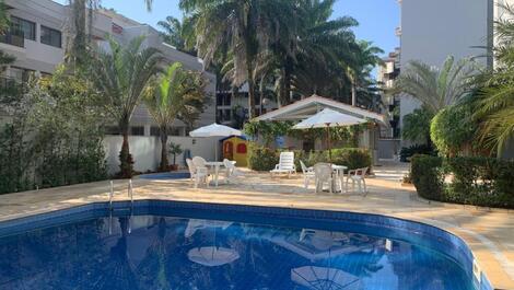 APARTAMENTO ACONCHEGANTE A UMA QUADRA DA PRAIA GRANDE - UBATUBA