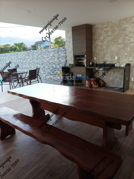 Casa para alquiler de vacaciones em Camaçari (Barra do Jacuípe)