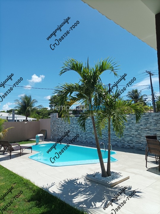 Casa para alquiler de vacaciones em Camaçari (Barra do Jacuípe)
