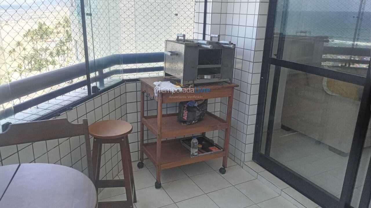 Apartamento para aluguel de temporada em Praia Grande (Guilhermina)