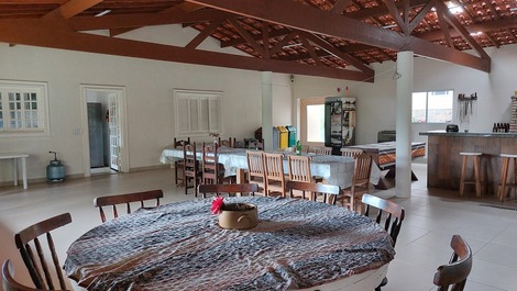 Área gourmet - nivel da rua