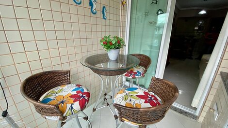 A021 - Apt w/ Barbecue, Air Cond. and sea view