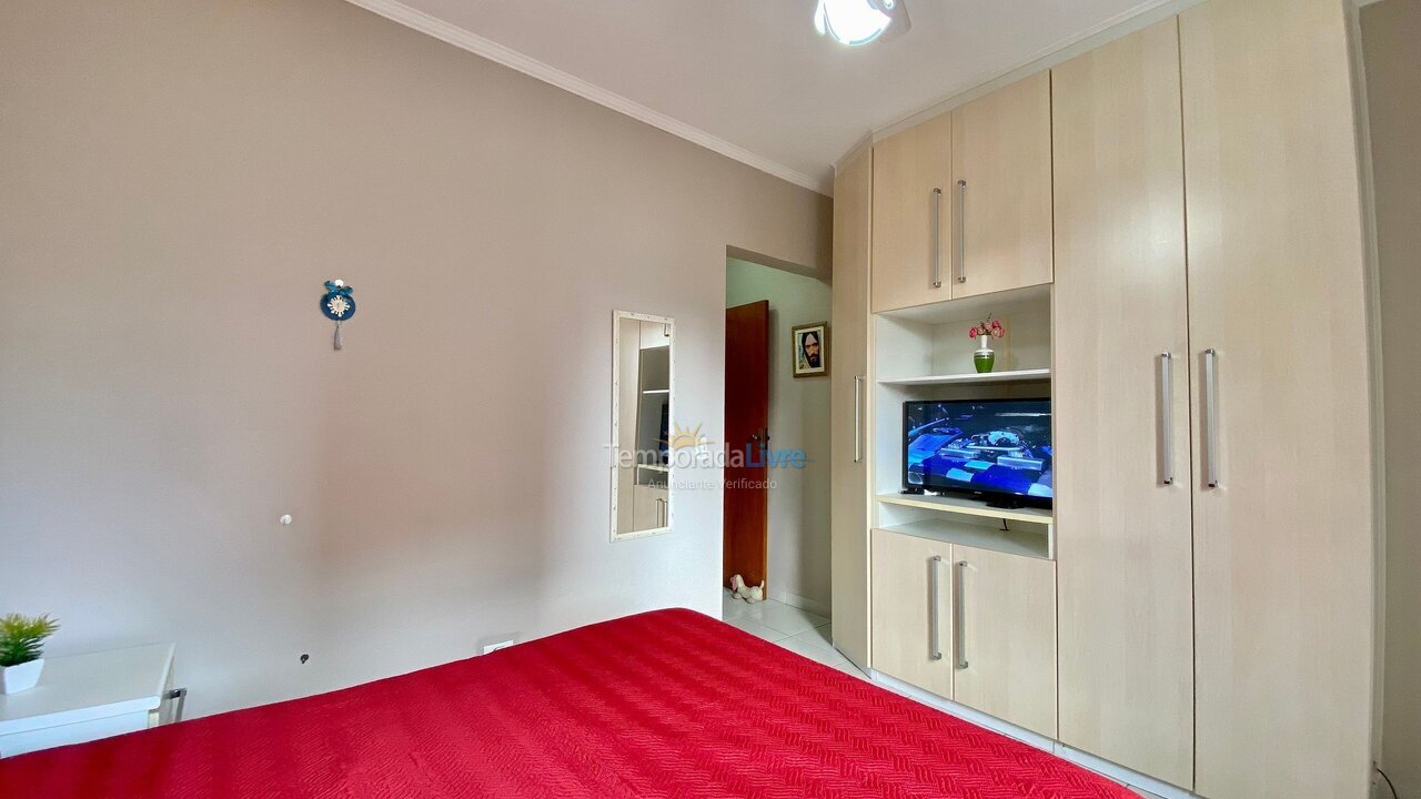 Apartment for vacation rental in Praia Grande (Aviação)