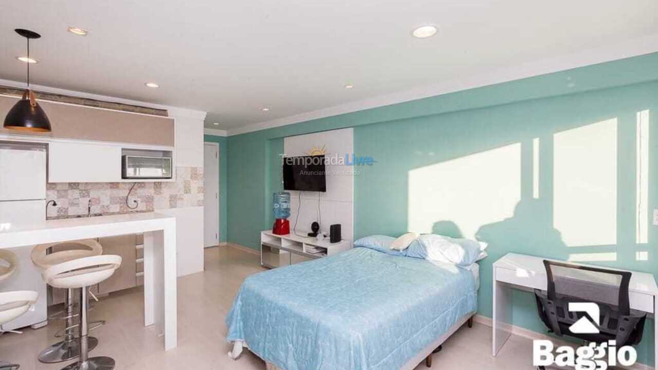 Apartamento para aluguel de temporada em Curitiba (Centro)