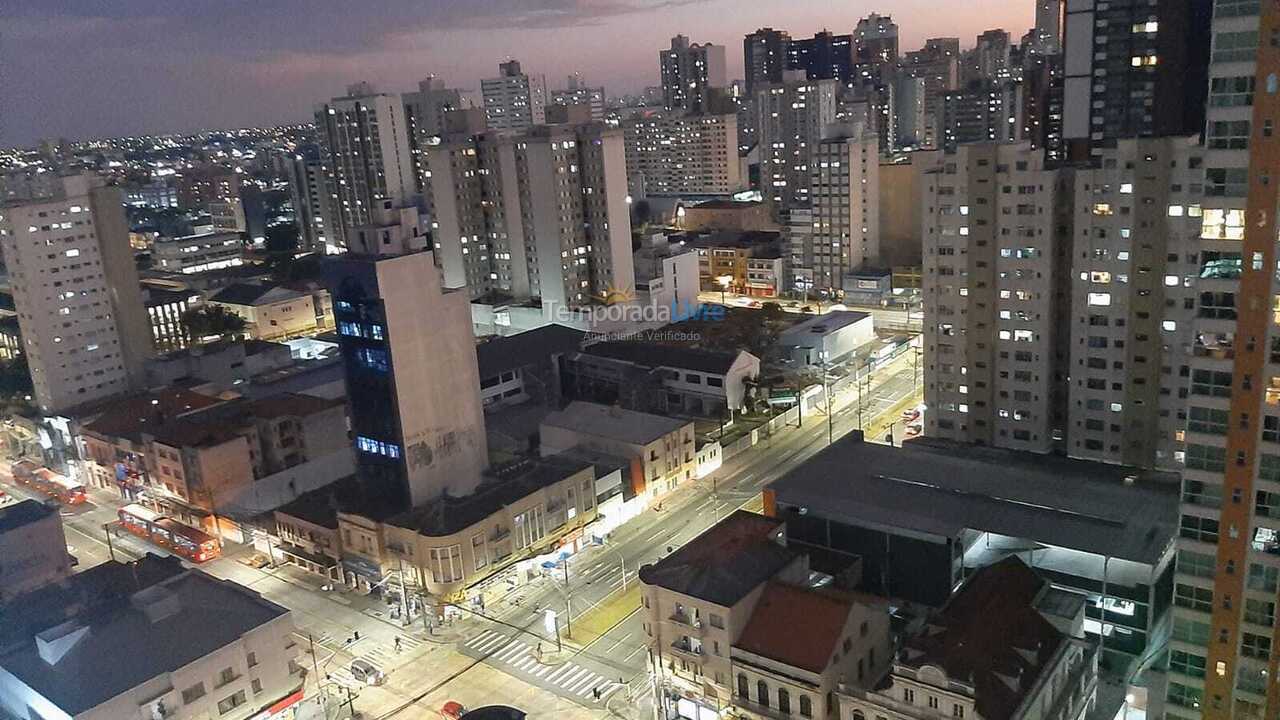 Apartamento para aluguel de temporada em Curitiba (Centro)