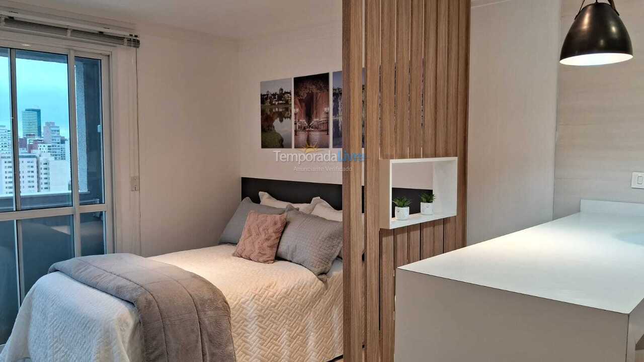 Apartamento para aluguel de temporada em Curitiba (Centro)