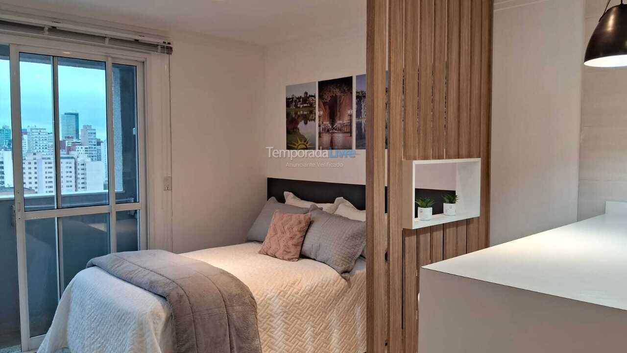 Apartamento para aluguel de temporada em Curitiba (Centro)