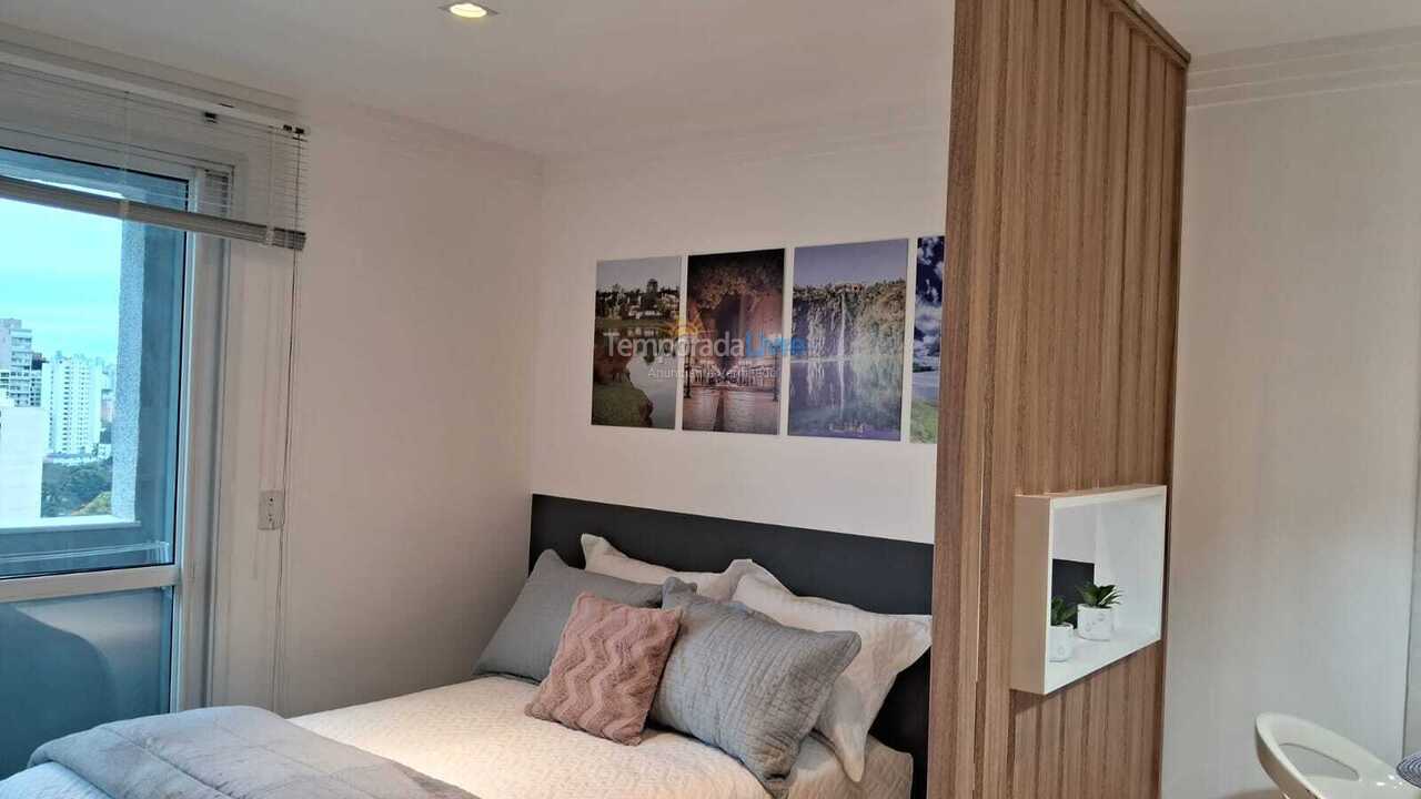 Apartamento para aluguel de temporada em Curitiba (Centro)