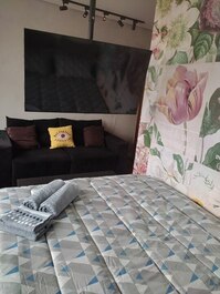 Studio in the center of São Paulo, close to the subway with free parking