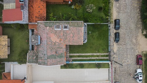 Casa com 5 quartos na beira da Praia de Garopaba/SC