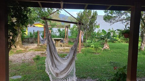 Casa de playa con huerto