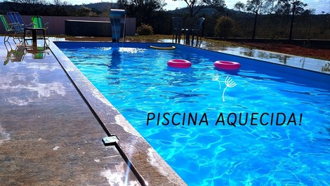 Rincón con piscina CLIMATIZADA