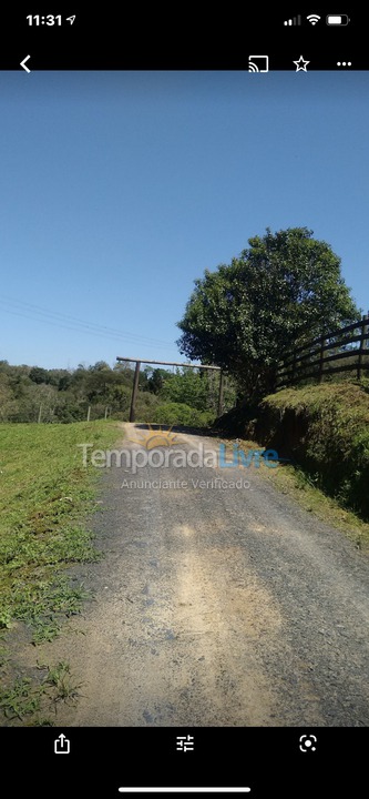 Ranch for vacation rental in Ituporanga (Rio Bonito)