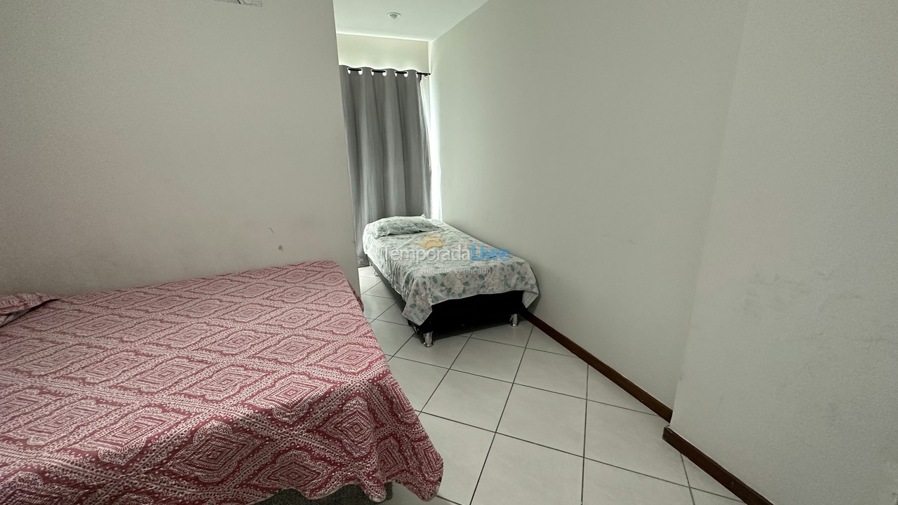 Apartment for vacation rental in Guarapari (Praia do Morro)