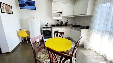 Sobrado Molhes 1 Quarto, ar-condicionado, garagem e vista do mar