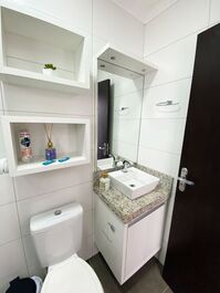 Sobrado Molhes 1 Quarto, ar-condicionado, garagem e vista do mar