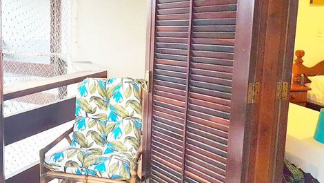 Sacada da suíte principal