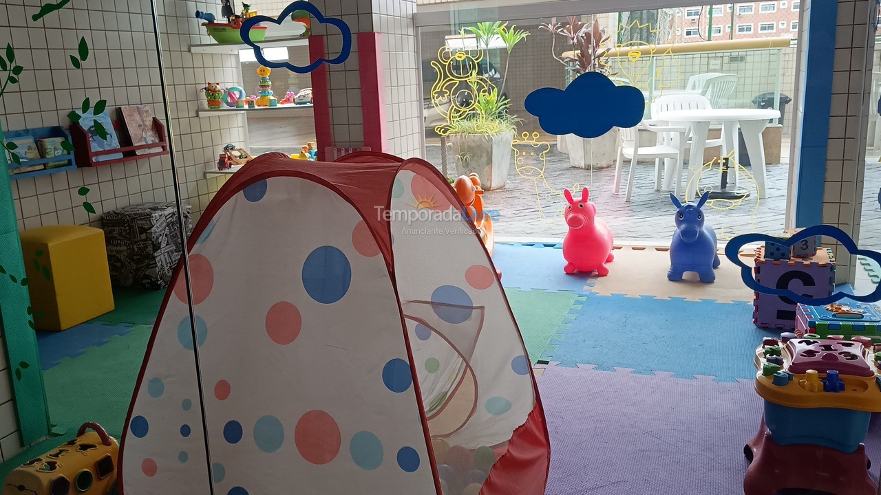 Apartment for vacation rental in Praia Grande (Vila Tupi)