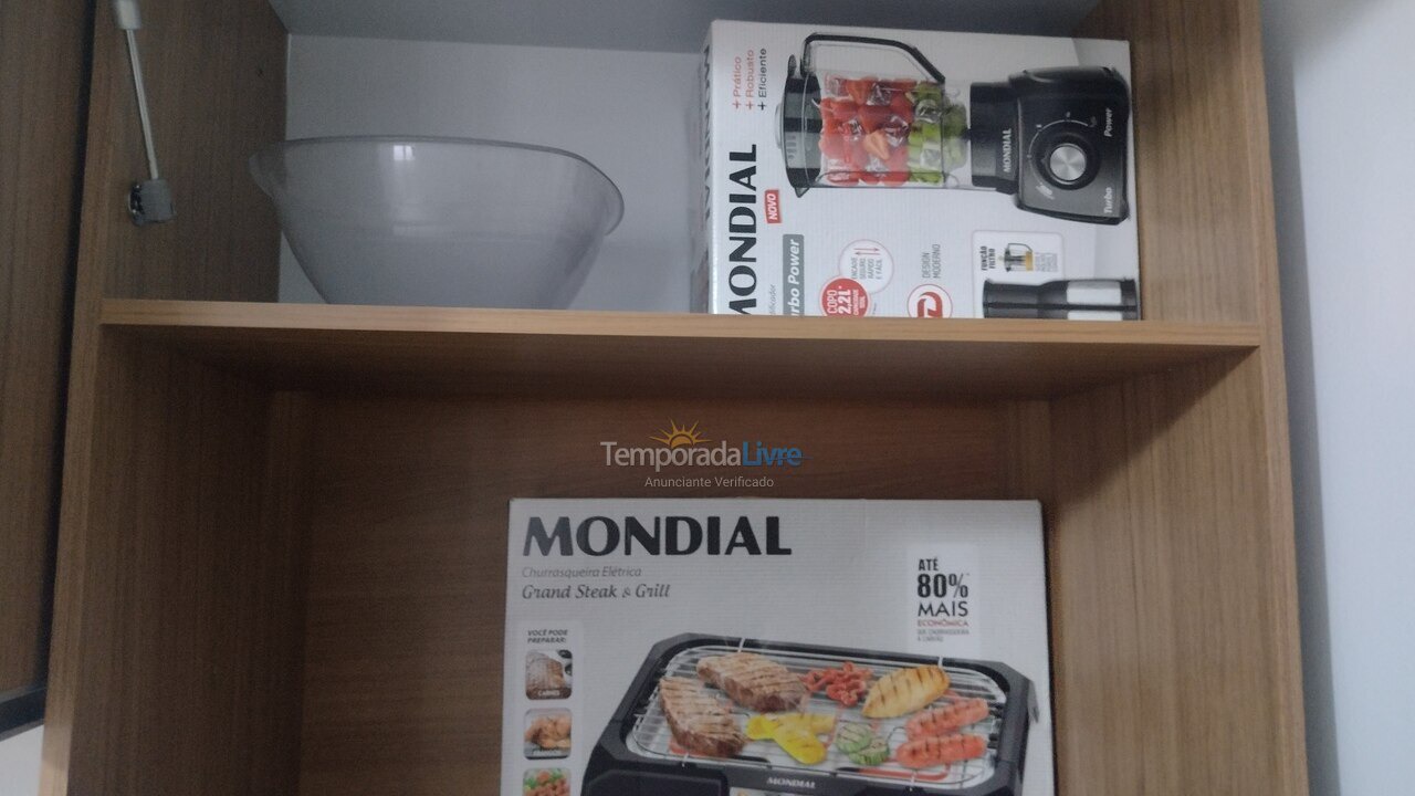 Apartamento para aluguel de temporada em Santos (Gonzaga)