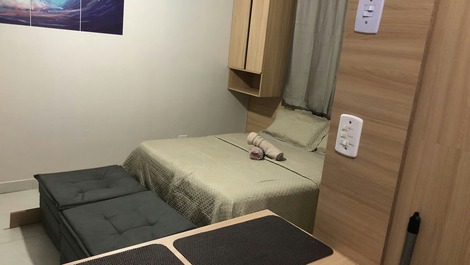 Kitnet junto a Praia Canto do Forte