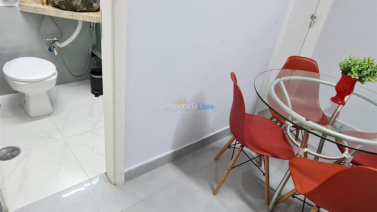 Apartment for vacation rental in Guarujá (Pitangueiras)