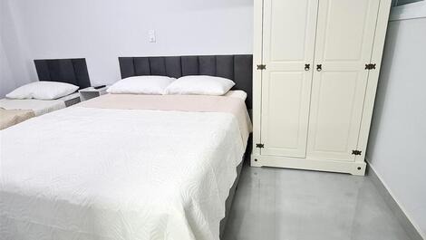 1 dormitorio ¡Pie en la arena! Pitangueiras Guarujá, Hidrojacuzzi, Wi-Fi