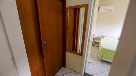 1 bedroom house, 350 meters from the beach, up to 4 people, air conditioning