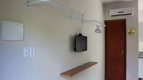 Residencial Jurerê - Casa Tomate: Garden Suite, a 350 metros de la playa Aire acondicionado