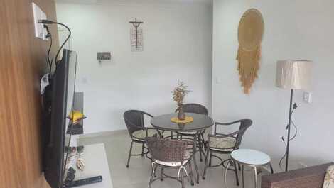 Ap. Ubatuba, Wifi, Smart TV, 2 suites, espacio cubierto, piscina.