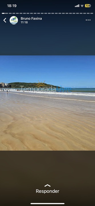 Apartment for vacation rental in Guarapari (Praia do Morro)