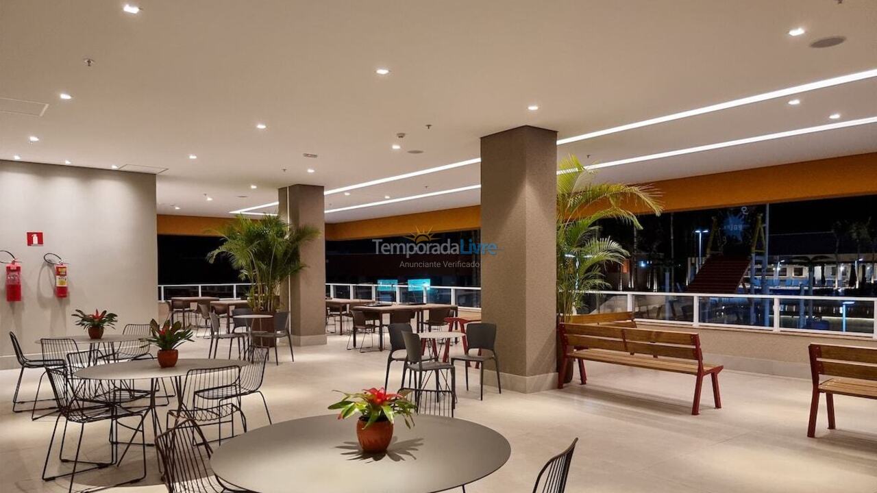 Apartamento para aluguel de temporada em Olímpia (Enjoy Solar das Aguas Resort)