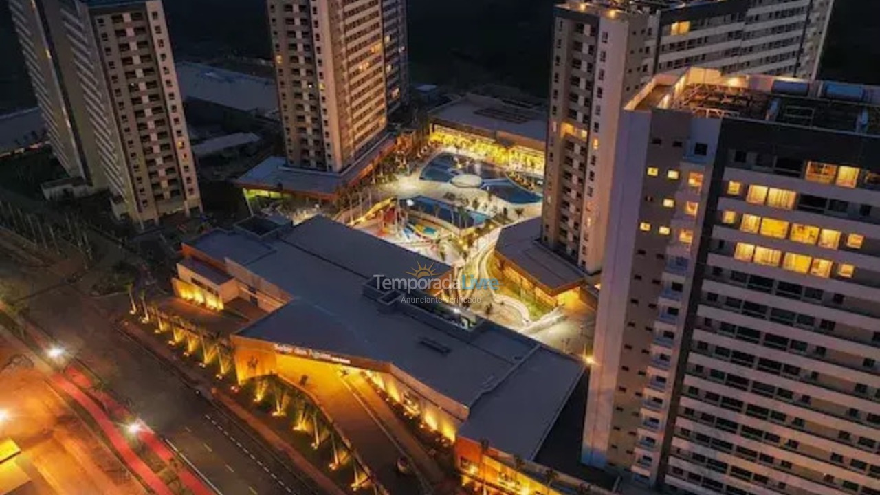 Apartamento para aluguel de temporada em Olímpia (Enjoy Solar das Aguas Resort)