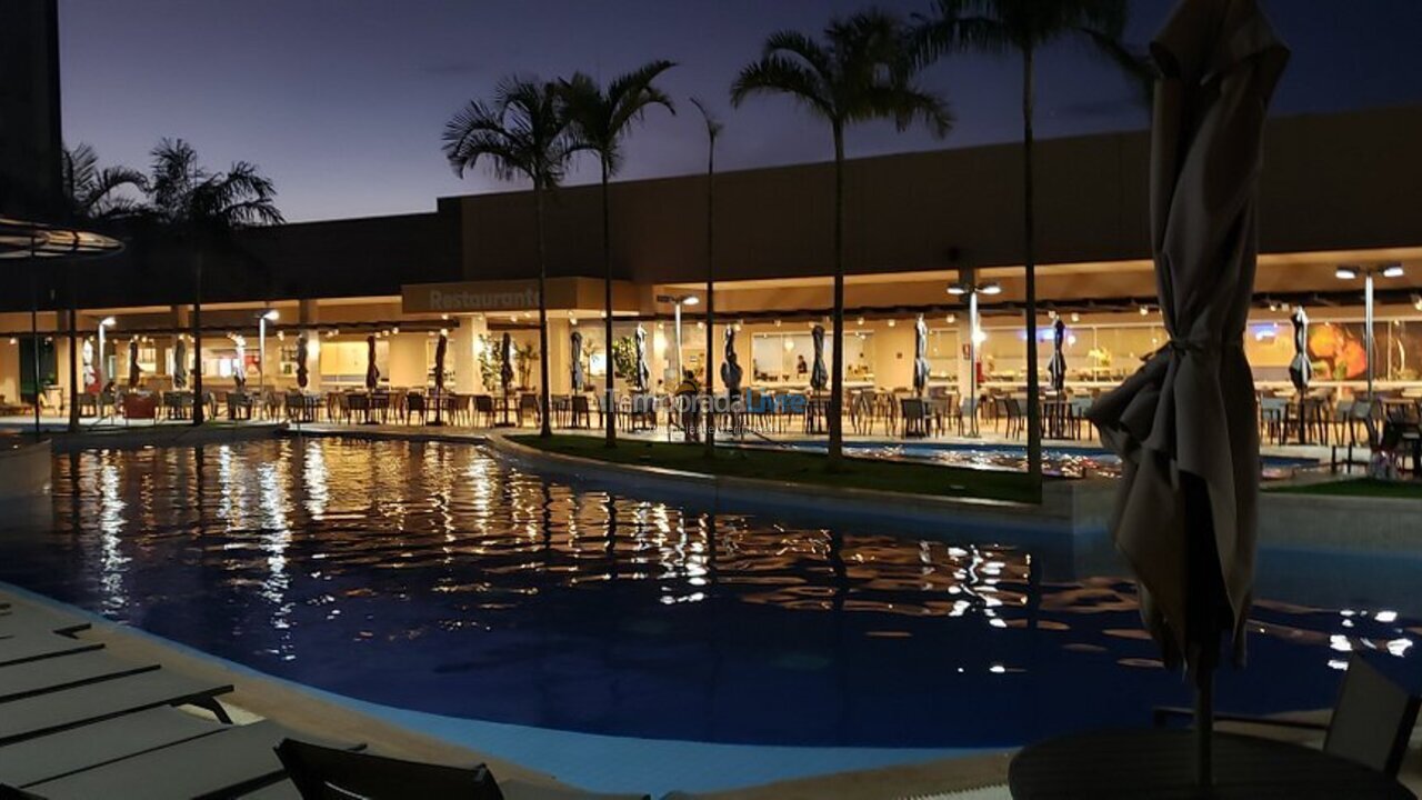 Apartamento para aluguel de temporada em Olímpia (Enjoy Solar das Aguas Resort)