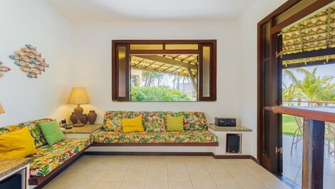 Maravilhosa Casa 4 Suítes Pé na Areia, Vista Mar - Guarajuba