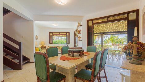 Maravilhosa Casa 4 Suítes Pé na Areia, Vista Mar - Guarajuba
