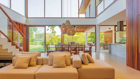 Casa de alto lujo con 6 suites