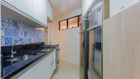 Apto 3 habitaciones, pie en la arena.