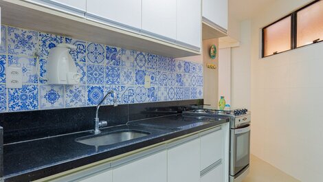 Apto 3 habitaciones, pie en la arena.