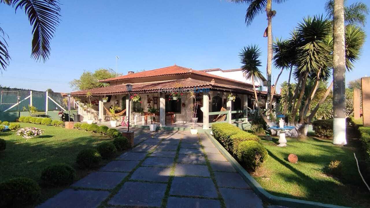 Granja para alquiler de vacaciones em Ibiúna (Condominio West Lake)