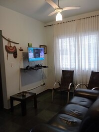 Sala 2 ambientes (estar) com smartv 